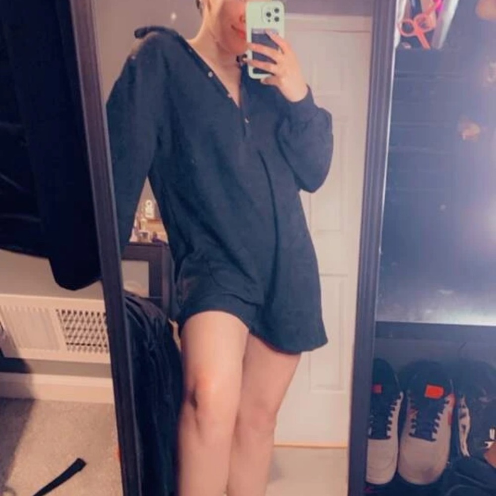 NWT shein longsleeve romper